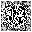 QR code with H & E Appliances contacts