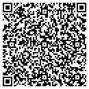 QR code with H & H Resort contacts