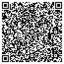 QR code with H Stanfield contacts
