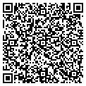 QR code with P & D Deli contacts