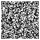 QR code with H & H Gas & Appliances contacts