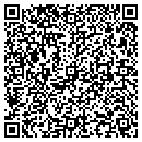 QR code with H L Tailor contacts