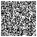 QR code with V & J Music Center contacts