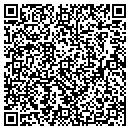 QR code with E & T Arbor contacts