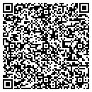 QR code with Hall's Garage contacts