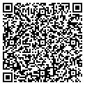 QR code with B & T Studios contacts