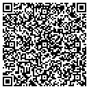 QR code with A Warner Storage contacts