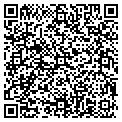 QR code with D & M Grading contacts