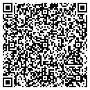 QR code with K Z H E-F M 100 contacts