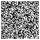 QR code with B & R Excavating Inc contacts