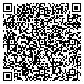 QR code with D & B Records contacts