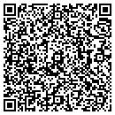 QR code with H & H Sports contacts