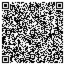 QR code with R V Storage contacts