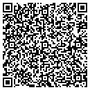 QR code with P D Jeweler contacts