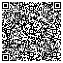 QR code with B & B Tuxedo contacts