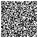 QR code with B & D Mini Storage contacts