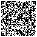 QR code with C E D contacts