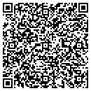 QR code with B & K Grading contacts