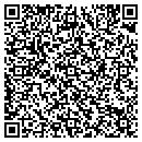 QR code with G G & C Storage Units contacts