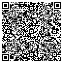 QR code with B & K Pavement Marking contacts
