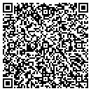 QR code with B J McLeod Motorsports contacts