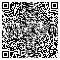 QR code with B & B contacts