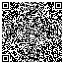 QR code with K B Cruises & Tours contacts