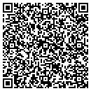 QR code with B J's Nail & Tan contacts