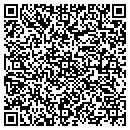 QR code with H E Everson CO contacts