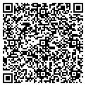 QR code with C S X contacts