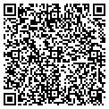 QR code with C S X contacts