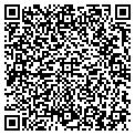 QR code with C S X contacts