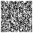 QR code with P M Vacations contacts