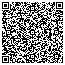 QR code with C & D Bakery contacts
