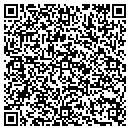QR code with H & W Hardware contacts