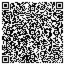 QR code with H P Computer contacts