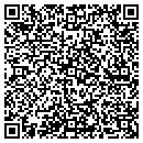 QR code with P & P Amusements contacts