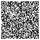 QR code with K Watches contacts