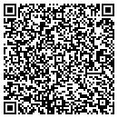 QR code with B And D Tv contacts