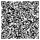 QR code with B & D Floor Care contacts