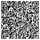 QR code with C & C Garage contacts