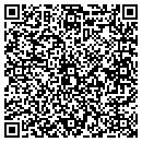 QR code with B & E Party Store contacts