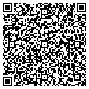 QR code with H R Flooring contacts