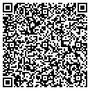 QR code with H R Precision contacts