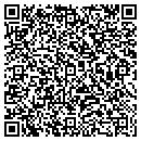 QR code with K & C House of Donuts contacts