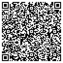 QR code with H M Machine contacts