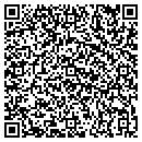 QR code with H&O Dental Lab contacts