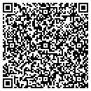 QR code with P B Rental Income contacts