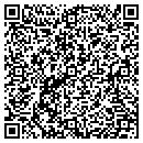 QR code with B & M Cycle contacts
