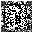 QR code with B & C Cycle contacts